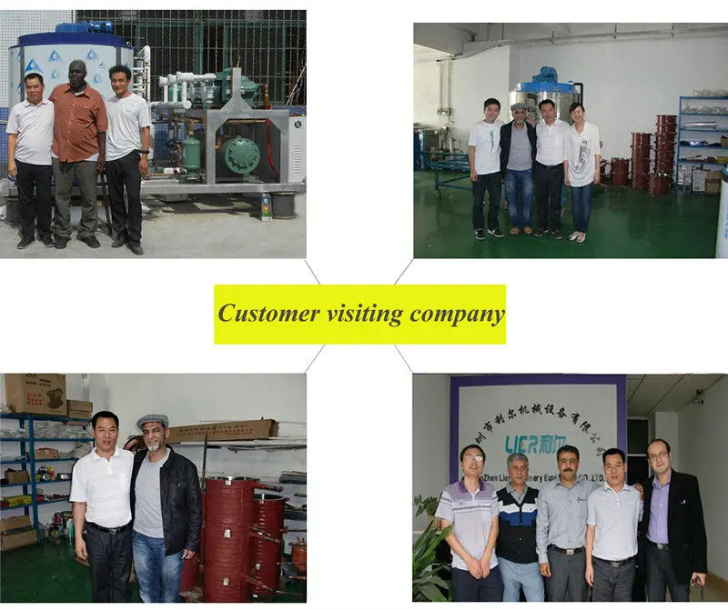 customer visiting company