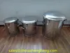 US stainless steel empty drum with lock button