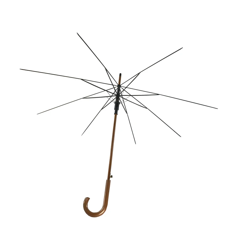 high quality auto j handle rain wooden frame umbrella hanger