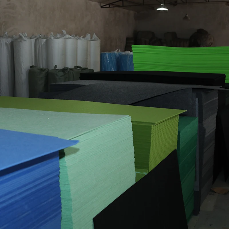 color customizable thick 5mm polyester felt fabric rolls press
