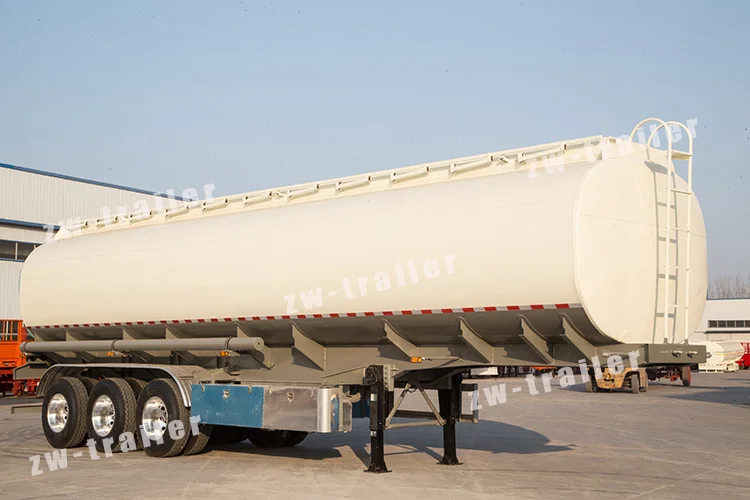 China manufacturer new design palm 55m3 45000 liters petrol fuel oil tanker truck trailer price for sale