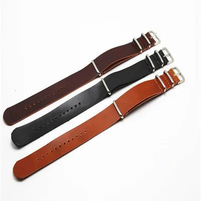 

Zulu PU Leather Strap One-piece High Quality Leather Strap, Black,brown,light brown