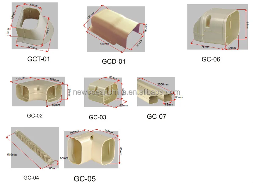 ALL air conditioner duct air conditioner parts