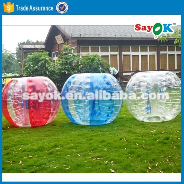 Transparent Giant Plastic Bubble Ball Human Sized Soccer Bubble Ball ...