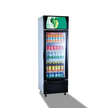 Professional 3 Door Upright Showcase Commercial Cooler With Good