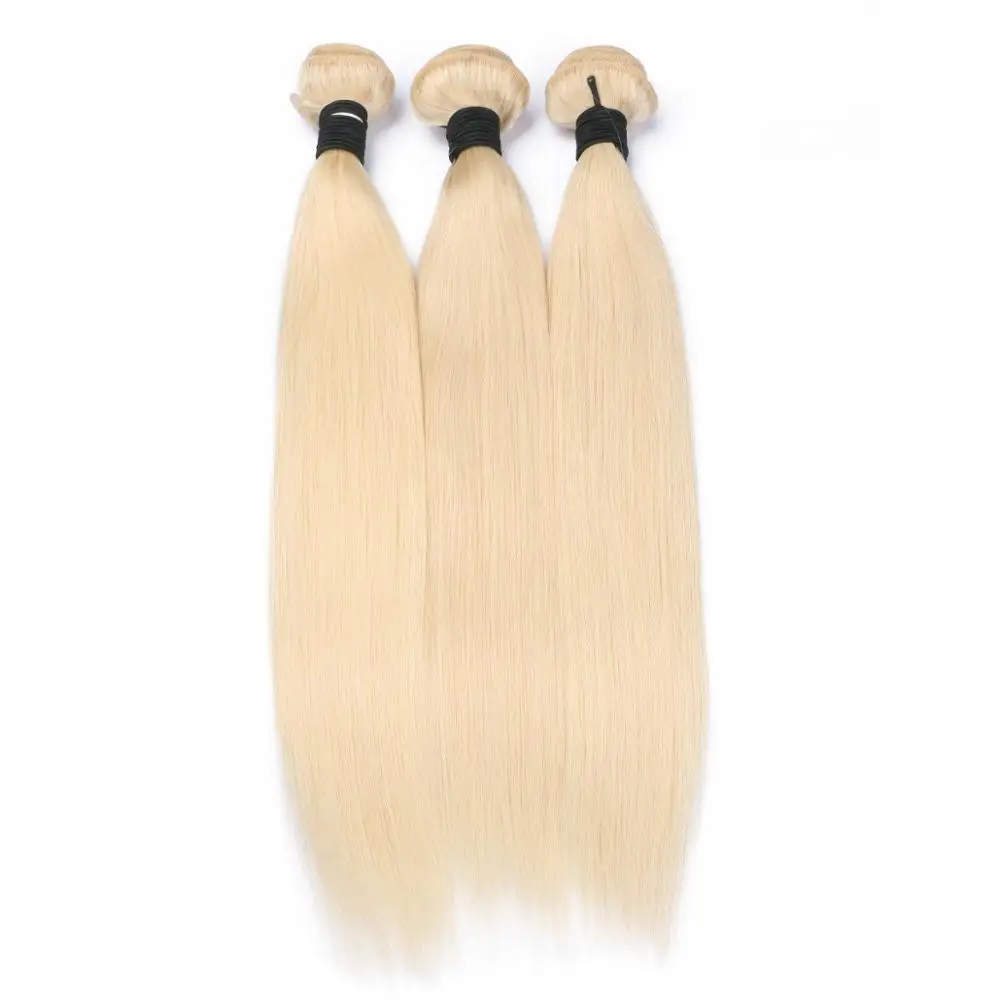 

derun top quality blonde double drawn straight cuticle aligned 613 hair