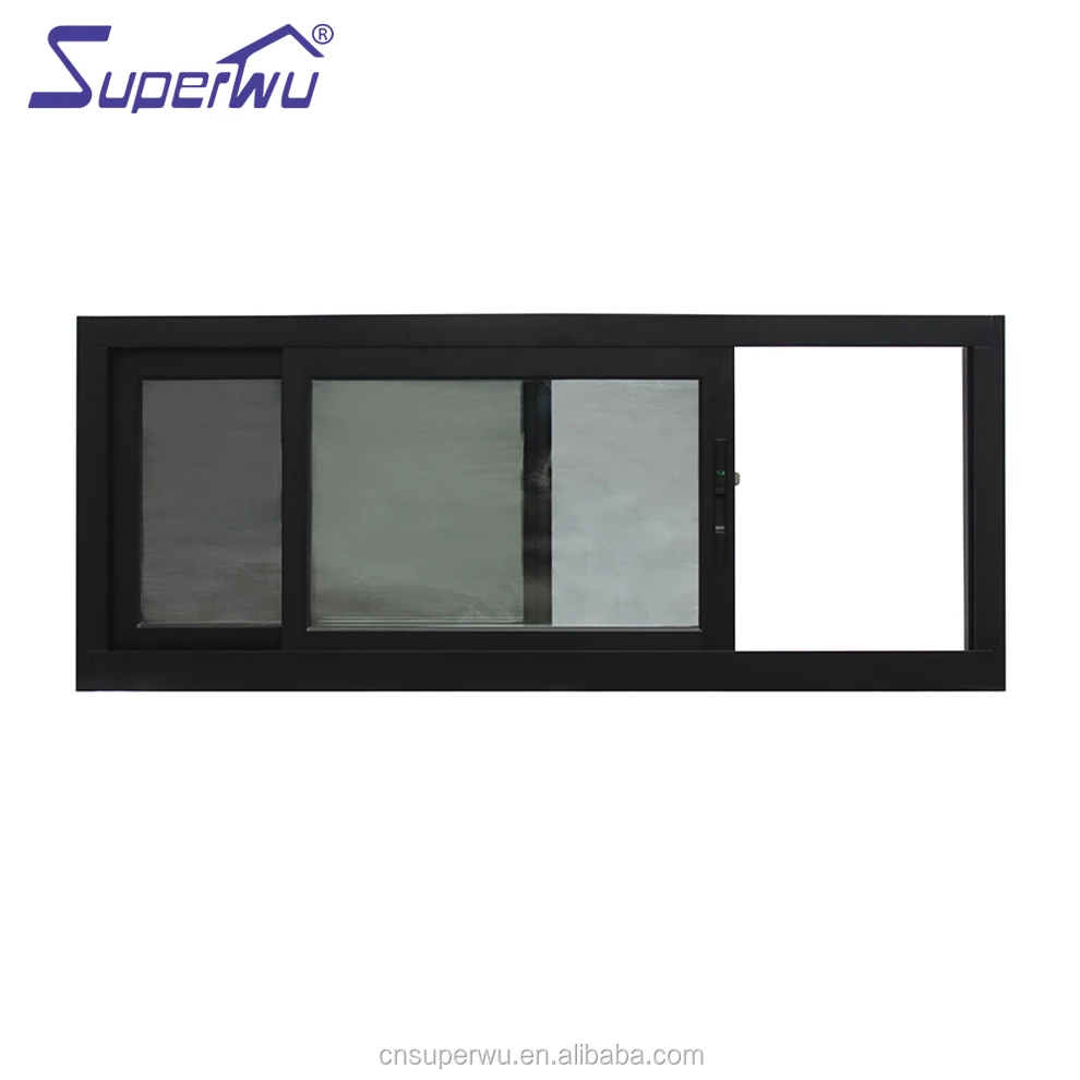 Solution to hurricane proof Electronic Component Transistor double glazed aluminum fixed window  in Australia USA market