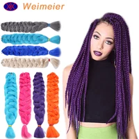 

Wholesale synthetic expression jumbo braids hair crochet extension