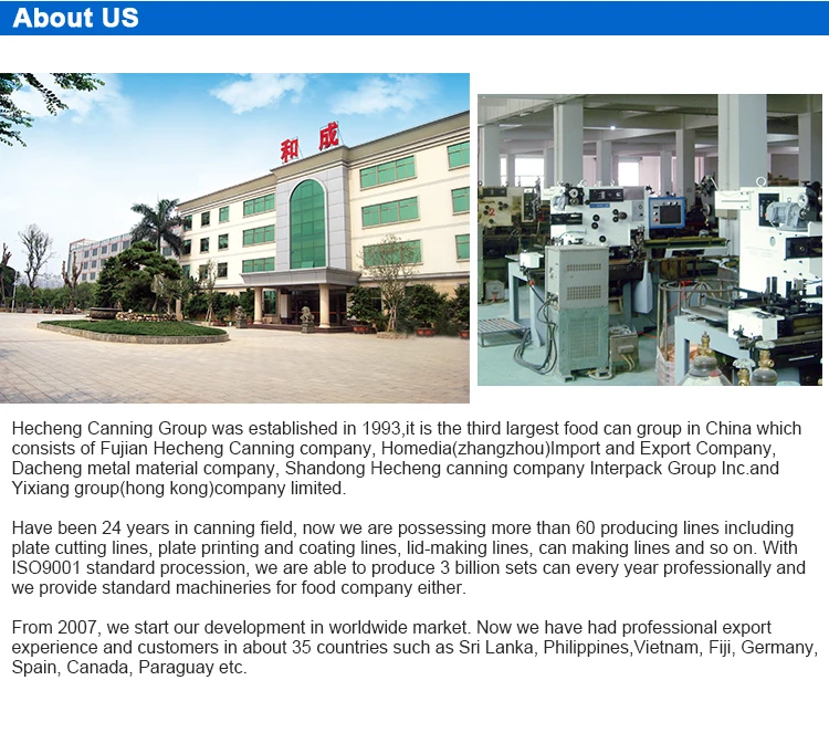 package empty food cans