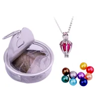 

pearl oyster can 6-7mm 10pcs freshwater pearls in shell pearl oyster gift with a beautiful necklace and pendant