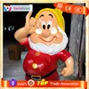 Realistic artificial simulation sculptures life-size outdoor fiberglass cartoon