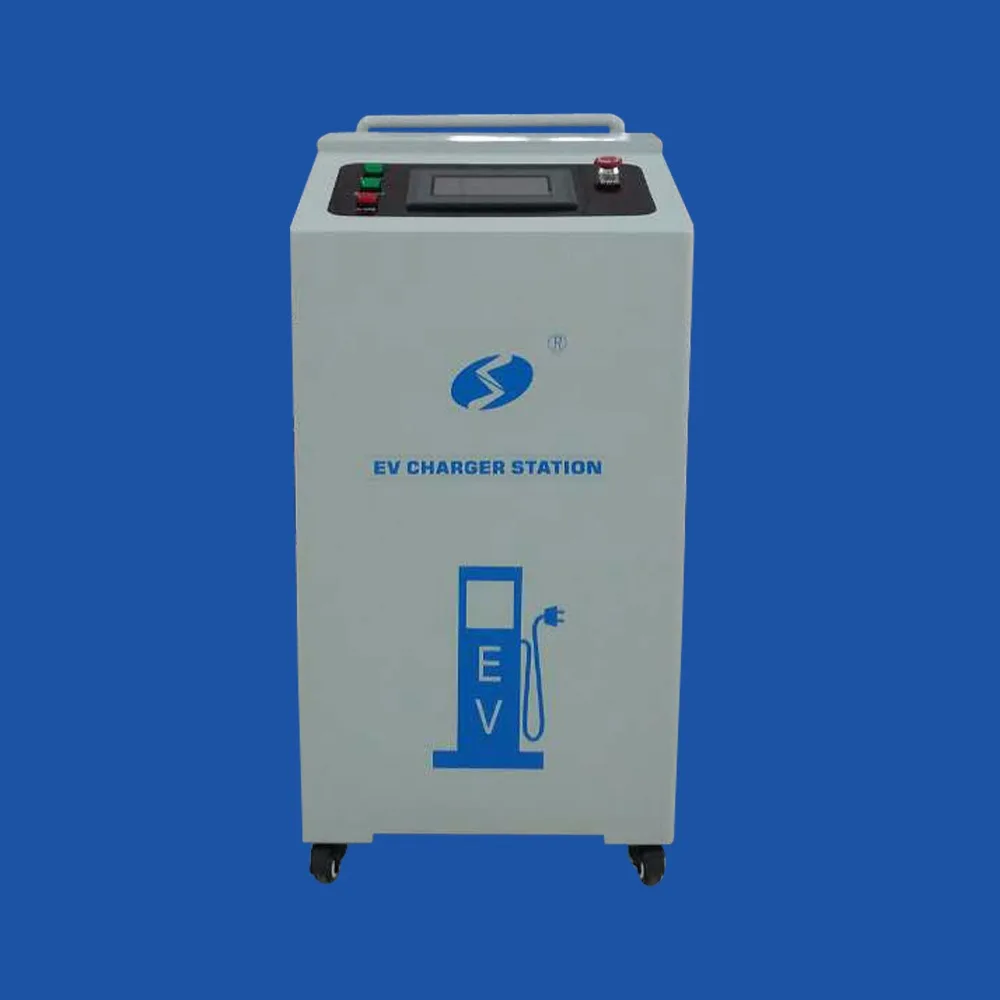 Portable Level 3 Rapid Portable Ev Charger With Chademo Connector 20kw