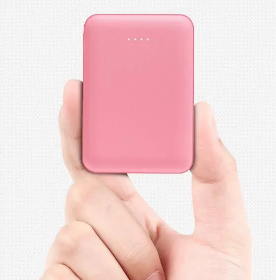 Mini Power Bank 10000mAh External Battery Charger Portable Charger Dual USB Powerbanks