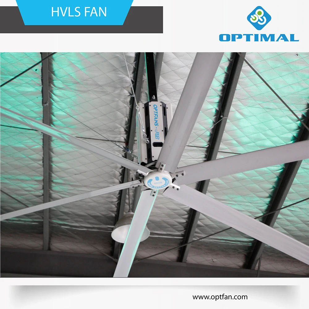 
OPT 24FT(7.3M) HVLS Type big ceiling fan 