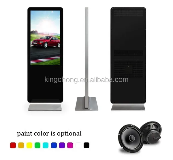  epaper display wifi/3g bus digitalsignage network floor stand ad machine.jpg
