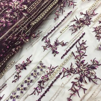 

Wholesale high quality african embroidery 3d flower lace fabrics for dress