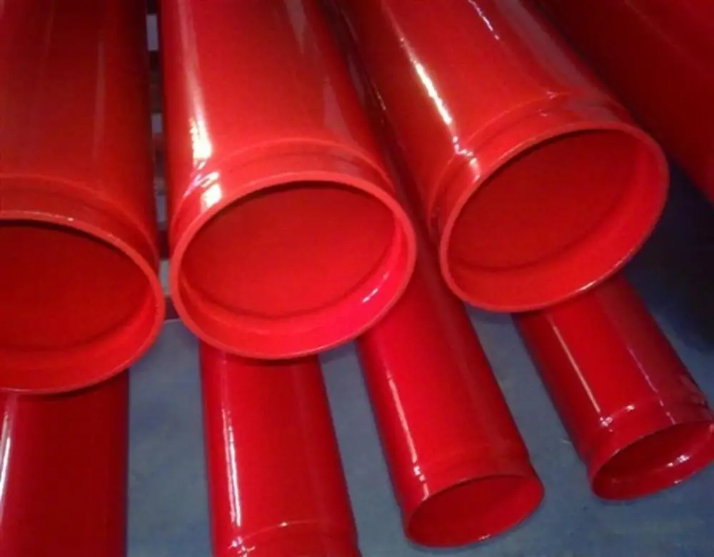 Youfa Brand Plastic Coated Fire Fighting Pipe Material With Ul