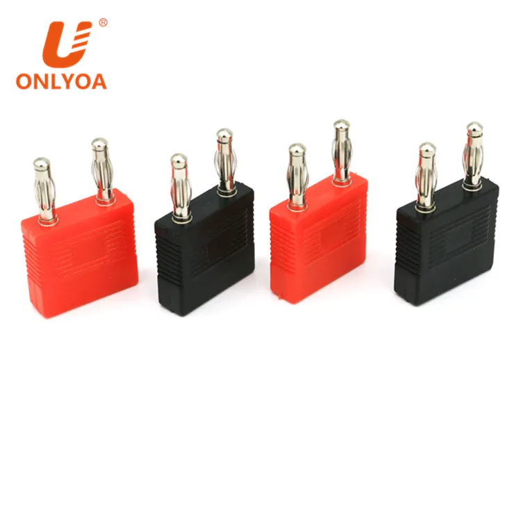 4mm Double Banana Plug Stackable Short Circuit Male Brass