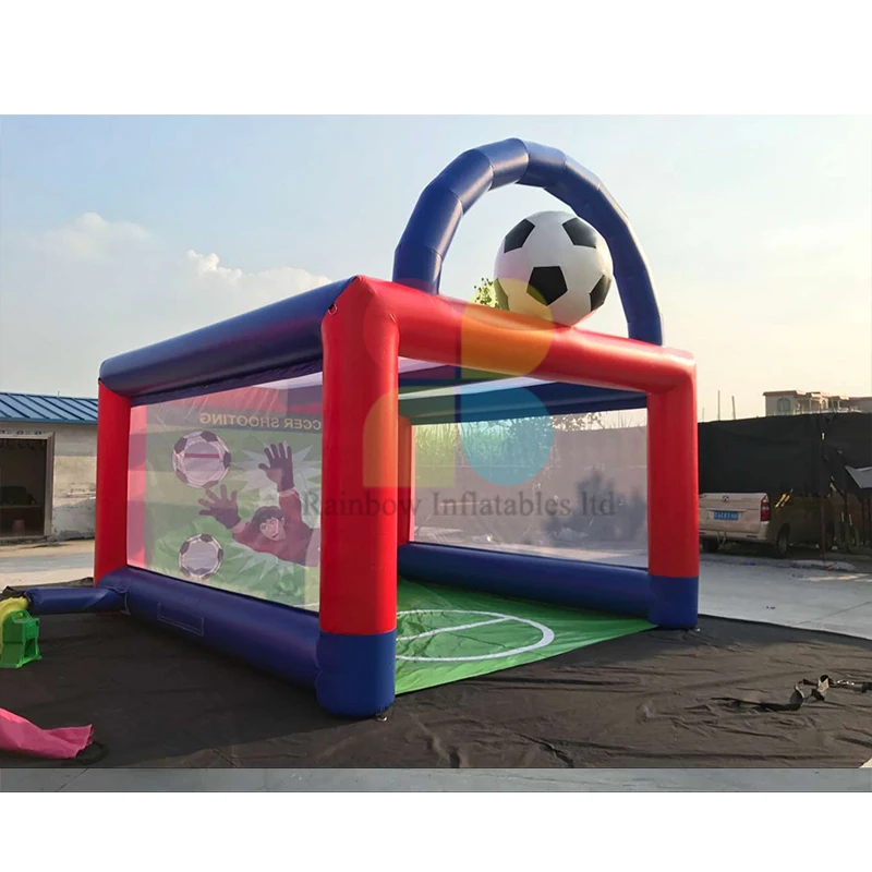 Target Shooting Football Carnival Inflatable Soccer Goal Game Buy