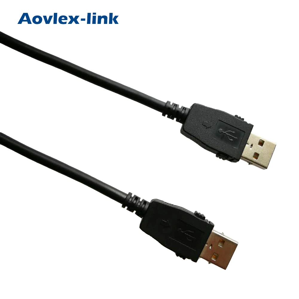 Latching usb 2 0 data cable type a male to male usb extension cable