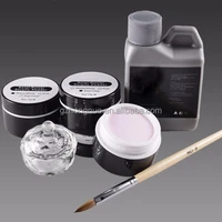 

Nail Art Crystal Powder Acrylic Liquid Dappen Dish Kit