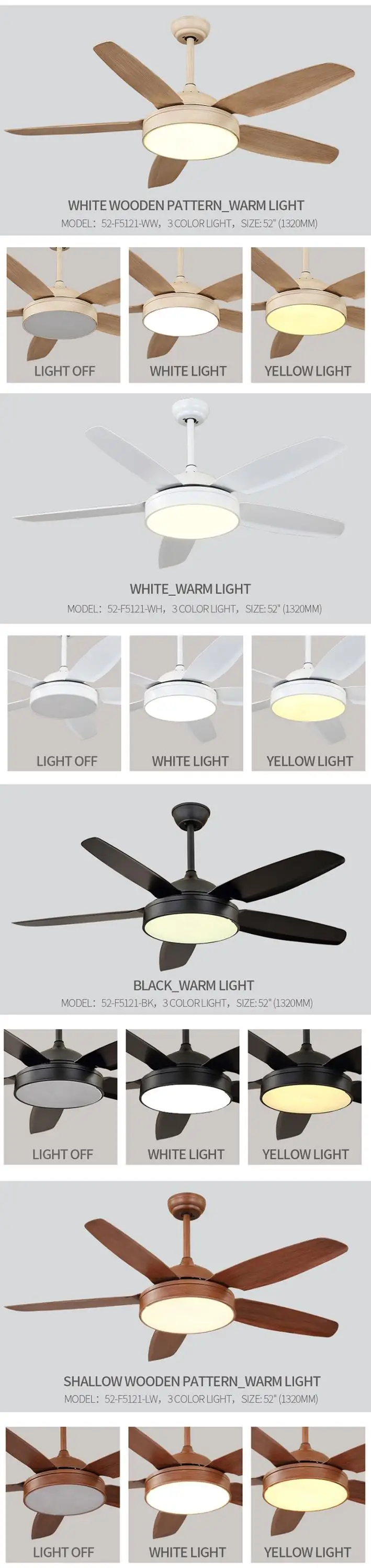 China manufacturer customized new technology large ceiling fans