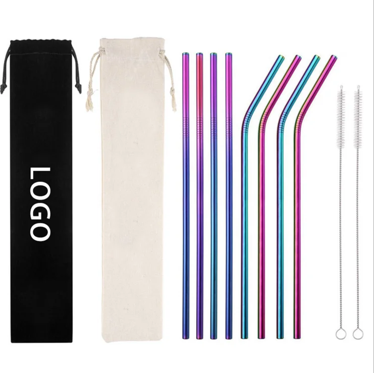 

Small Quantity Low MOQ Cheap Price stainless steel reusable metal rose gold straws