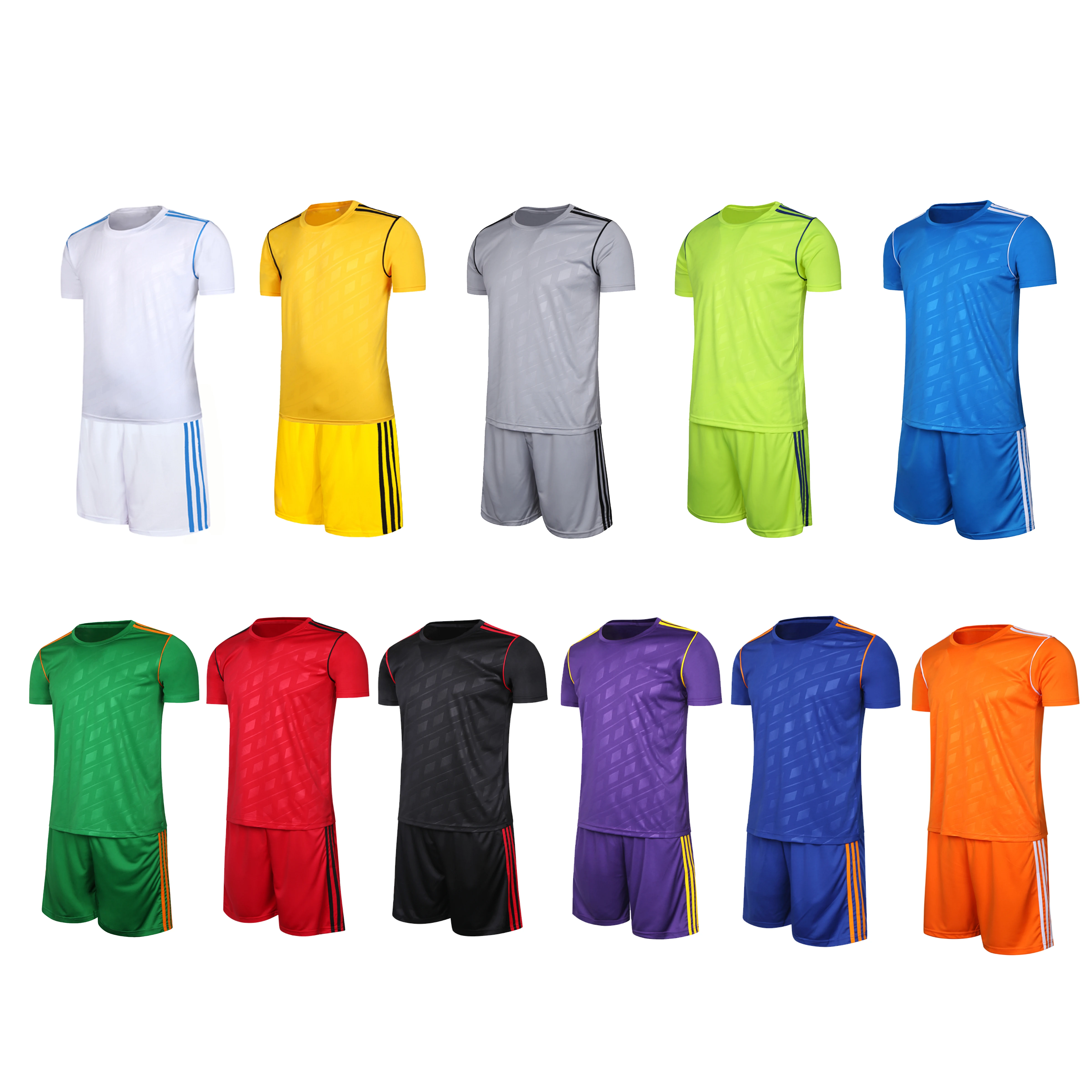 

New Season Club Football Dry Fit Soccer Jersey Customized Professional Soccer Jerseys, Custom color