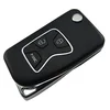 high quality portable replacement car 3 Button Folding Refit Remote key Casing for Honda-Matte Black / C1007-2
