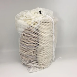 Image of Large travel hot selling drawstring washing machine Mesh Laundry Bag