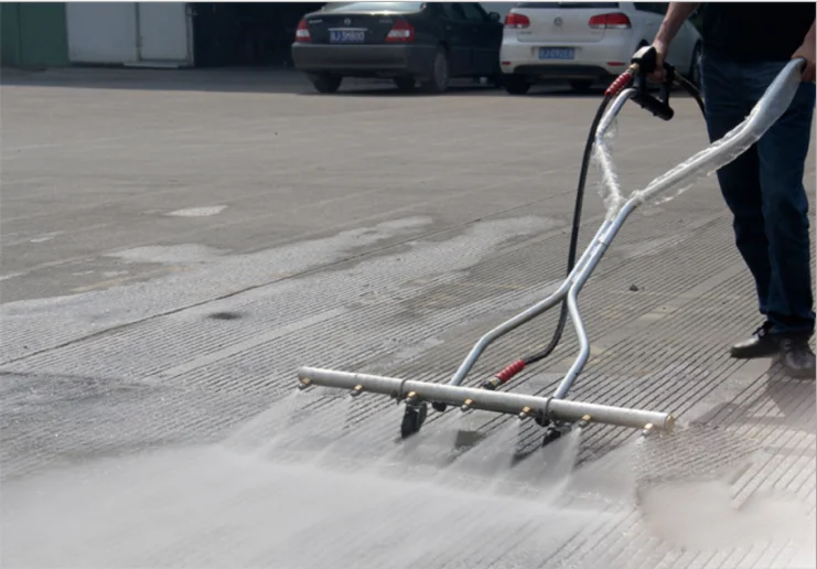 46" High Pressure Washer Water Jet Broom For Surface Cleaner 4000 Psi