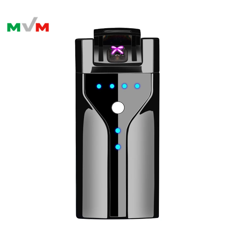 

MLT187 Cigarette Usb Arc Lighter Gift Box Windproof Touch Electric Lighter Custom Logo Outdoor Rechargeable Lighter For Smoking