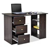 Desk 3 Drawer Home Office Computer Desk / Workstation / Table Home Furniture UK