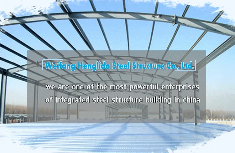 High Quality Light Steel Fabricated Structural Steel warehouse