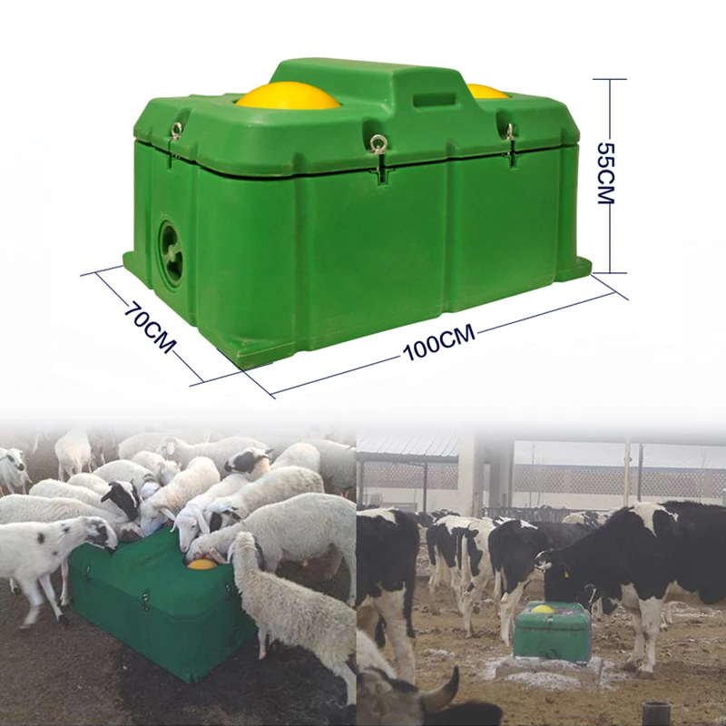 Hot Selling Automatic Heated Waterer Plastic Square Floating Ball