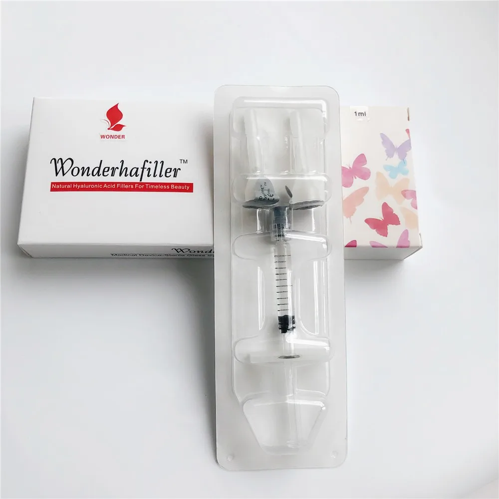 

Top quality Pure Hyaluronic Acid 1ml Long lasting Dermal fillers, Transparent