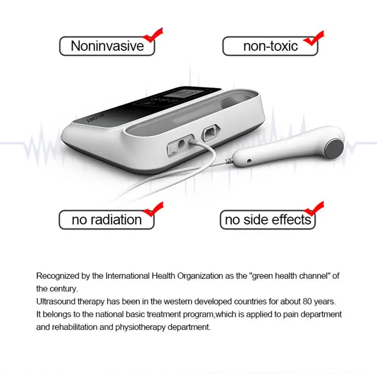 2019 Latest Ultrasound Physical Therapy Shockwave Equipments