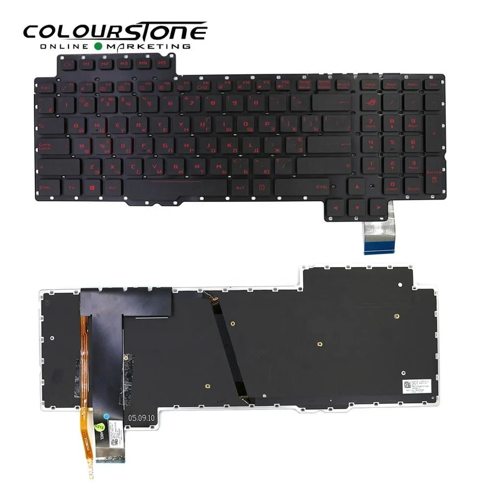 

Hot sales Original ASUS Laptop Keyboard Black for ROG G752VT G752VY