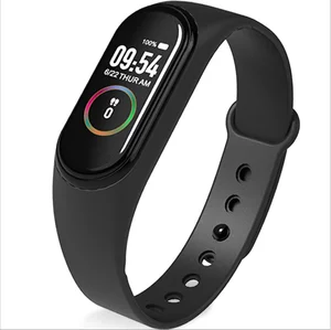 M4 Bluetooth Smart Bracelet Fitness Watch Heart Rate Monitor Step Counter Blood Pressure Activity Tracker xiao mi mi band 4