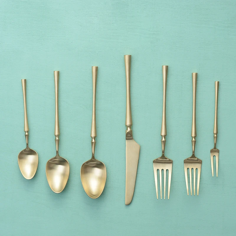 

High quality 304 Stainless Steel Flatware Cutlery Set Include Knife Fork Spoon, Customized