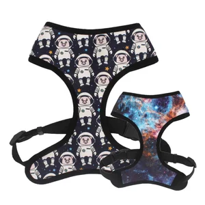 Image of OEM Custom Logo Safety Adjustable Vest Reversible No Pull Dog Harness