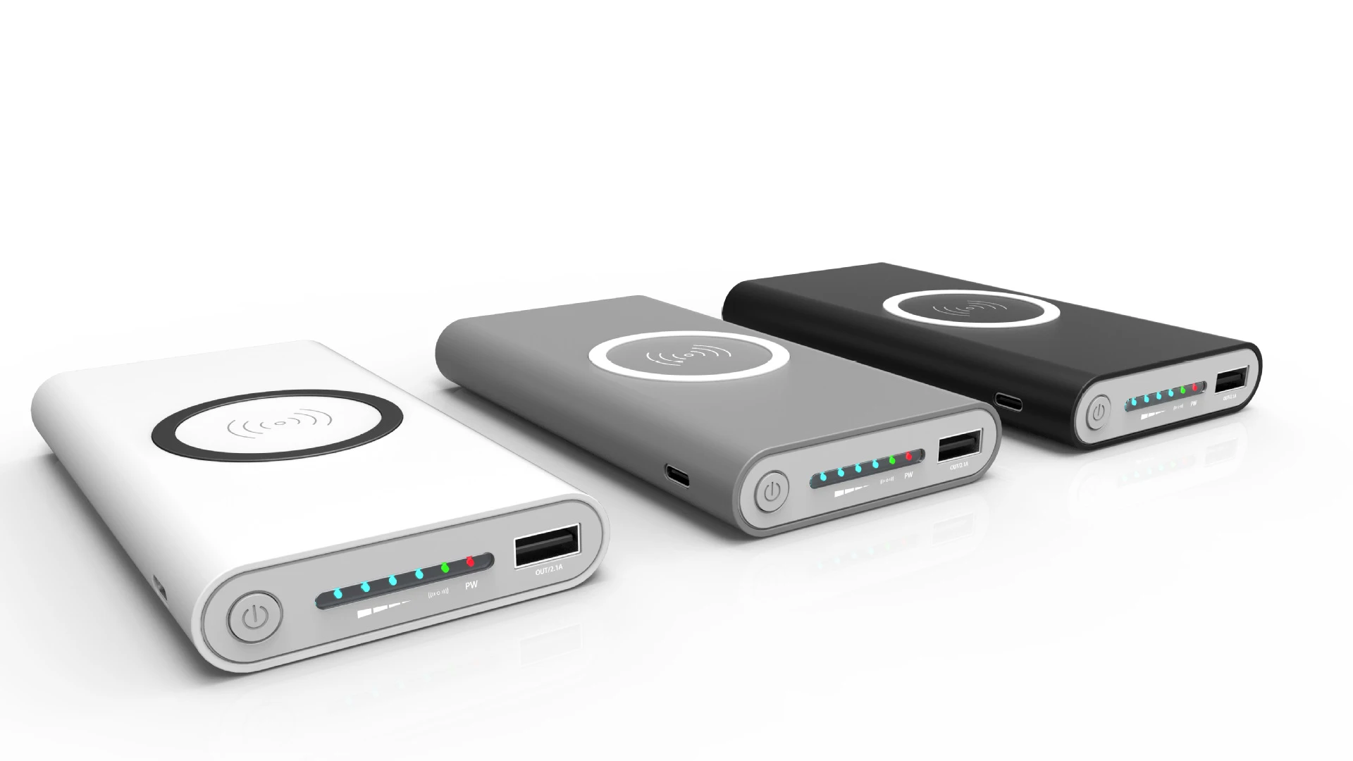 Power bank с беспроводной зарядкой