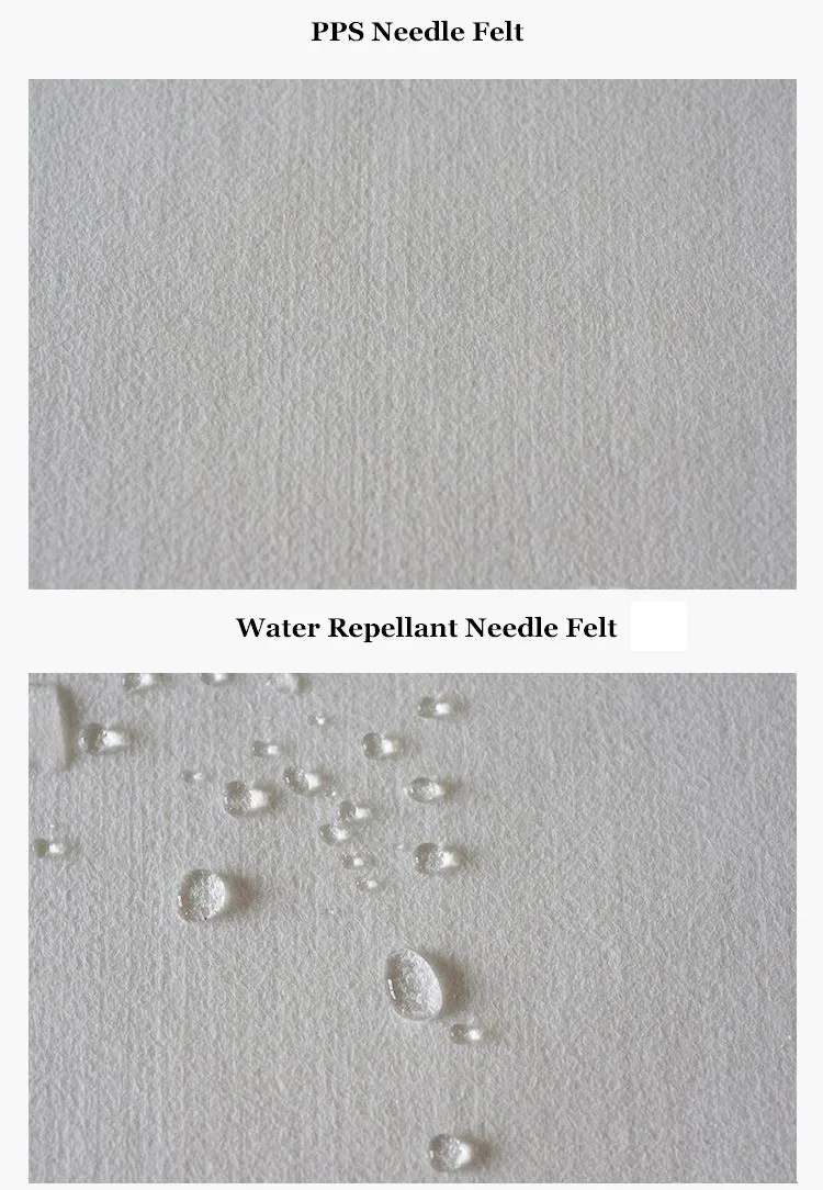 1.8mm İğne Keçe PTFE Membranlı PPS Toz Filtre Bezi Kumaş 0