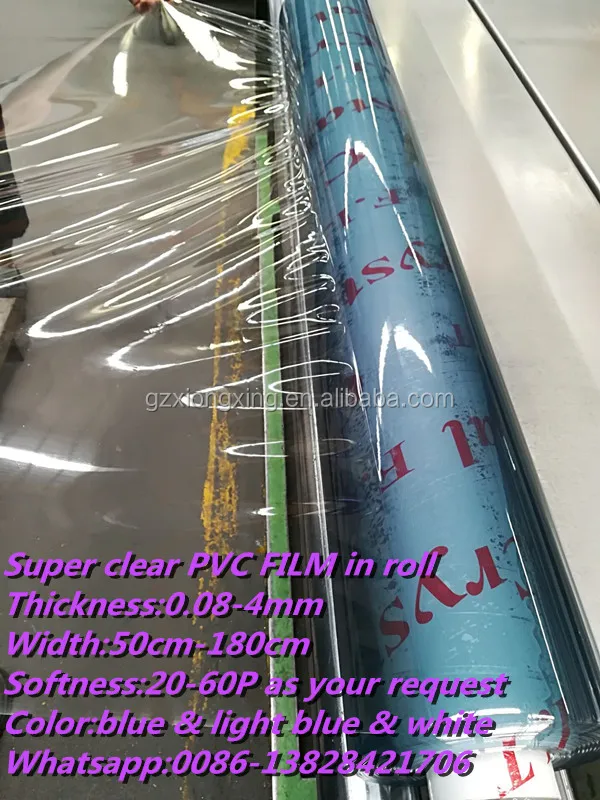 Super Clear Pvc Film Transparent Pvc Film Pvc Transparent Plastic Sheet