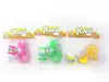 Plastic hand-cranked bubble gun toy soap bubble toys transparent bubble gun