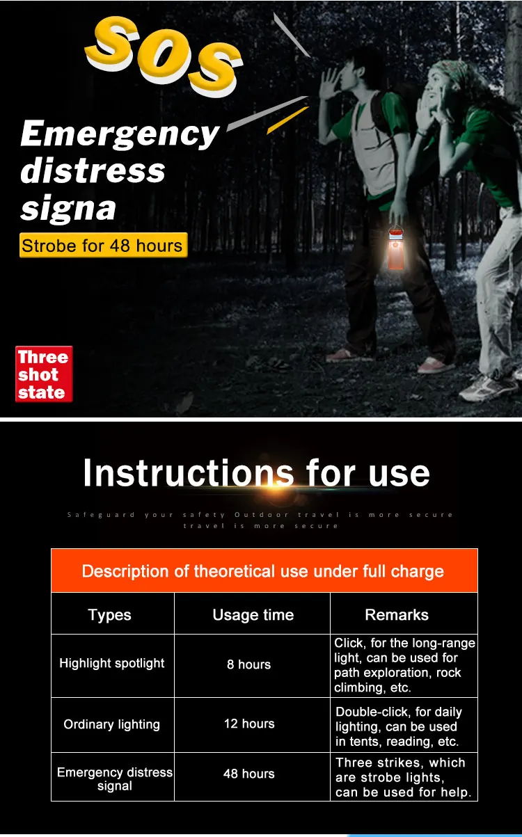 Water Bottle With Led Light