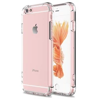 

Shock-Absorption Soft TPU Bumper Cover Anti-Scratch Premium Hybrid Protective Crystal Clear Case For iPhone 6 7 8 S Plus X XR XS