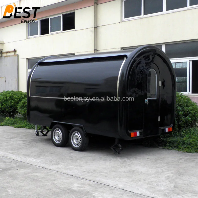 mobile food cart with frozen yogurt machine - 06