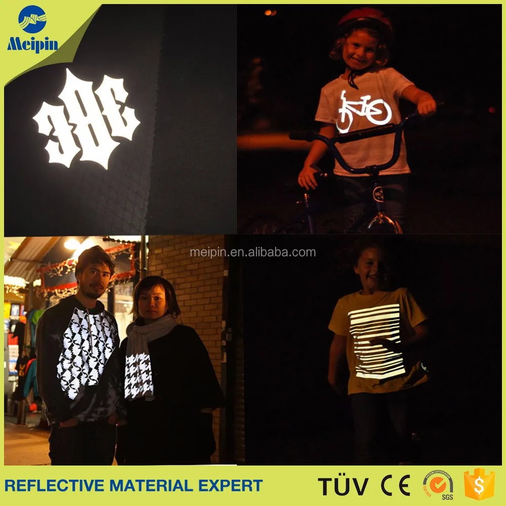 Tshirt Usage Reflective Material For Reflective Labels,Heat Transfer Reflective Logo Buy