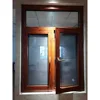 Wood colour Aluminum Thermal break Window